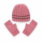 NEW Hat & Mitts Knitting Kit: Advanced Beginner, 3 Color Choices - thespinninghand