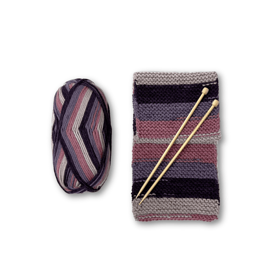 NEW! Learn to Knit Scarf Kit for Beginners | Fresh Figs - thespinninghand