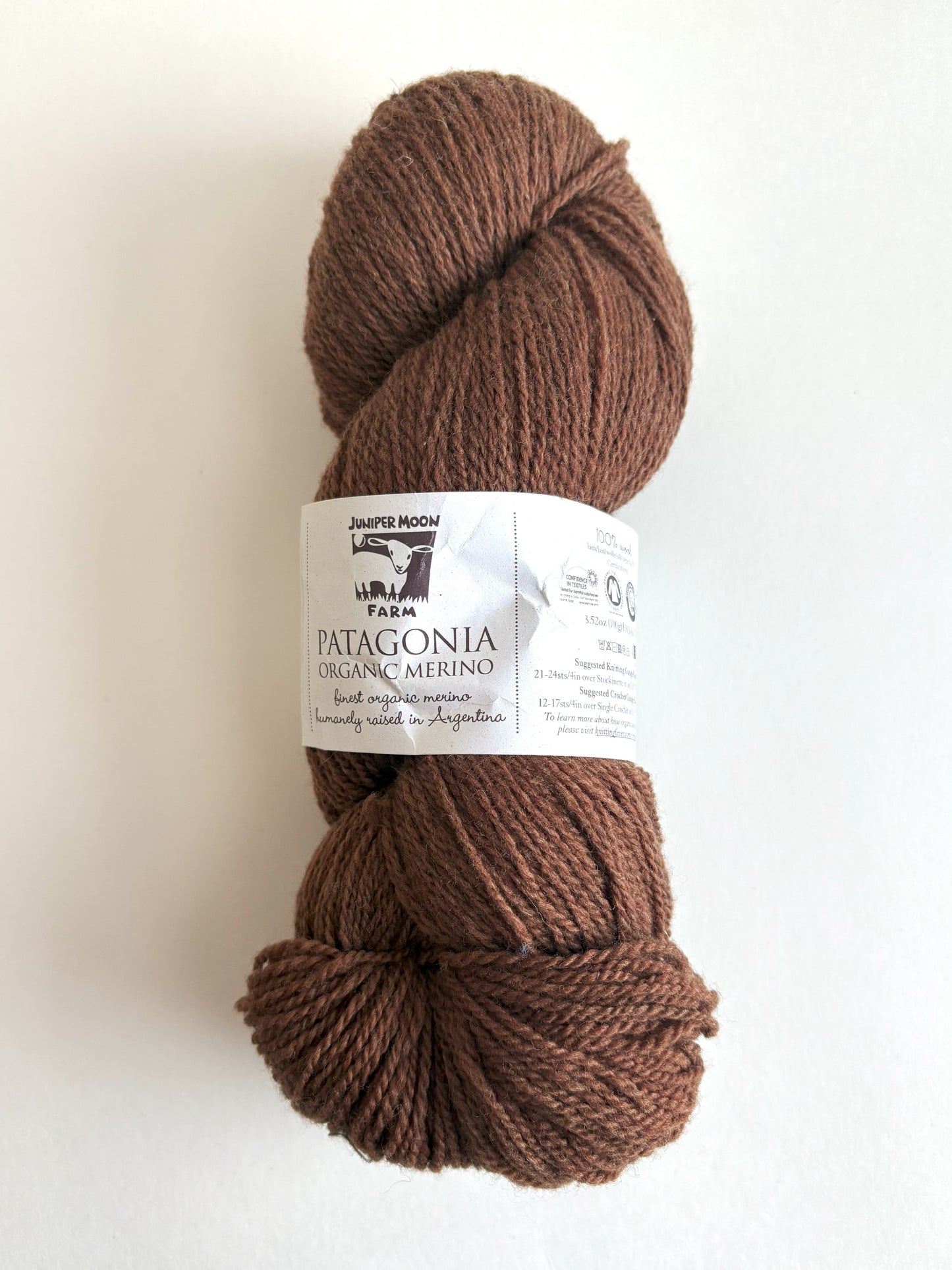Patagonia pure merino - Juniper Moon Farm organic yarn - thespinninghand