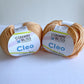 Peach Cleo yarn - color 05 Just Peachy - Conway and Bliss - 98 yards - thespinninghand