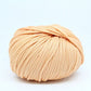 Peach Cleo yarn - color 05 Just Peachy - Conway and Bliss - 98 yards - thespinninghand
