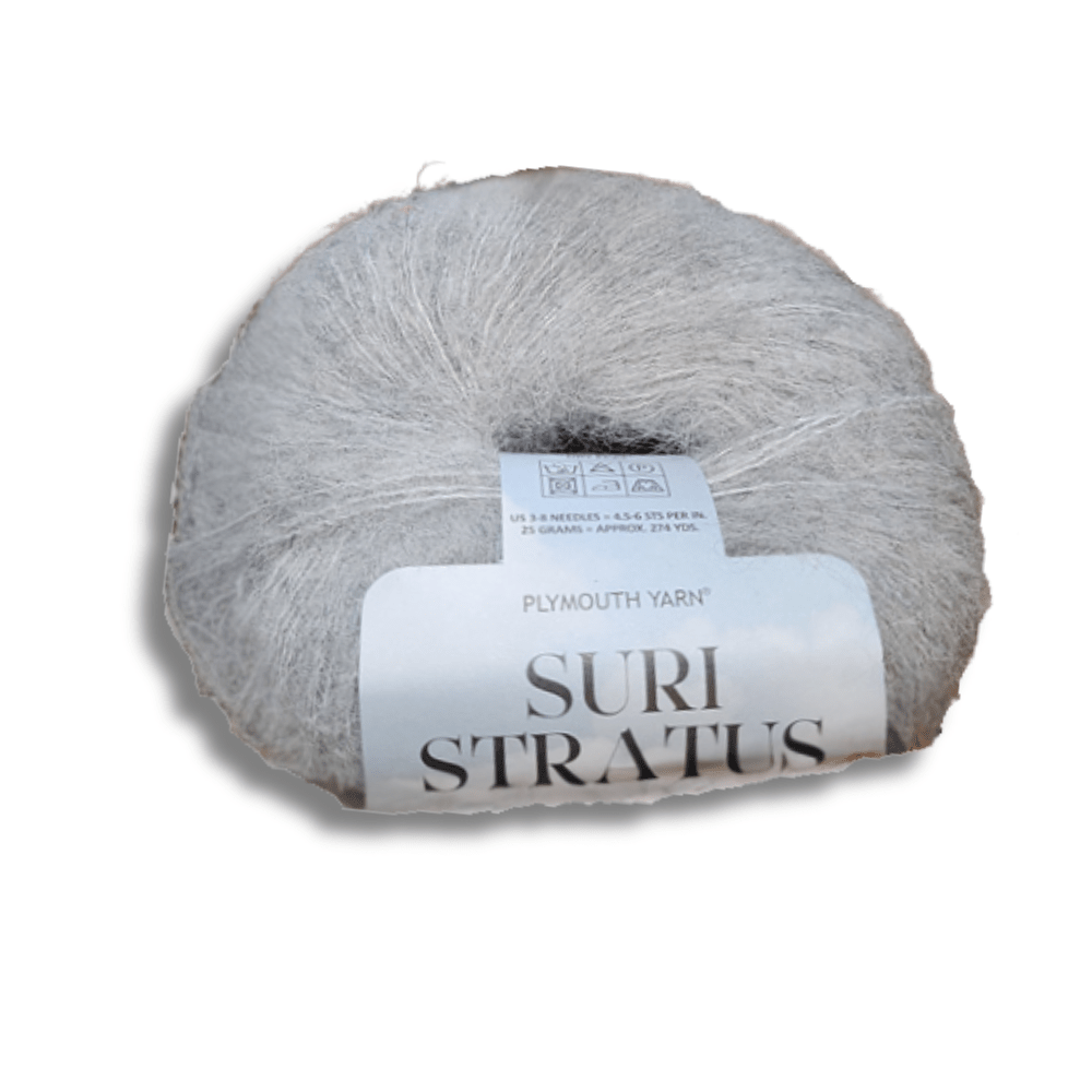 Plymouth Yarn Suri Stratus - Suri Alpaca Nylon Blend yarn, mohair look - thespinninghand