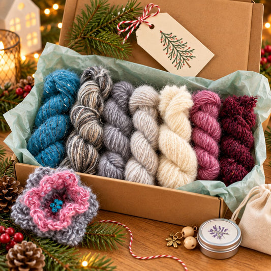 PREORDER - 12-Day Handspun Yarn Advent Calendar | Limited Edition Knitting Gift - thespinninghand