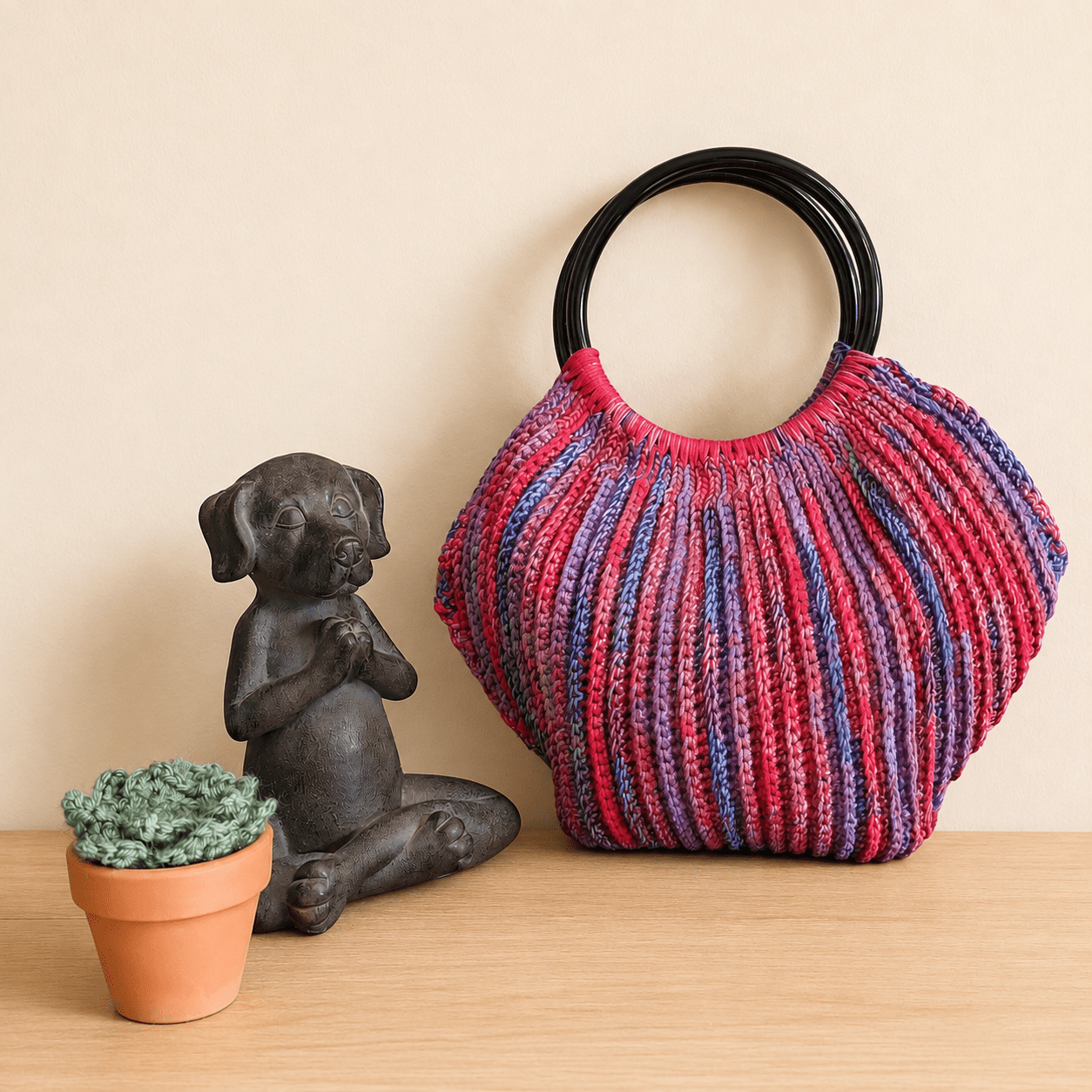PREORDER Learn to Crochet Kit – Carousel Tote Beginner Crochet Kit - thespinninghand