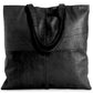 PREORDER Show Stopper - XL leather bag to hold sweater projects, blankets, and everything else - thespinninghand