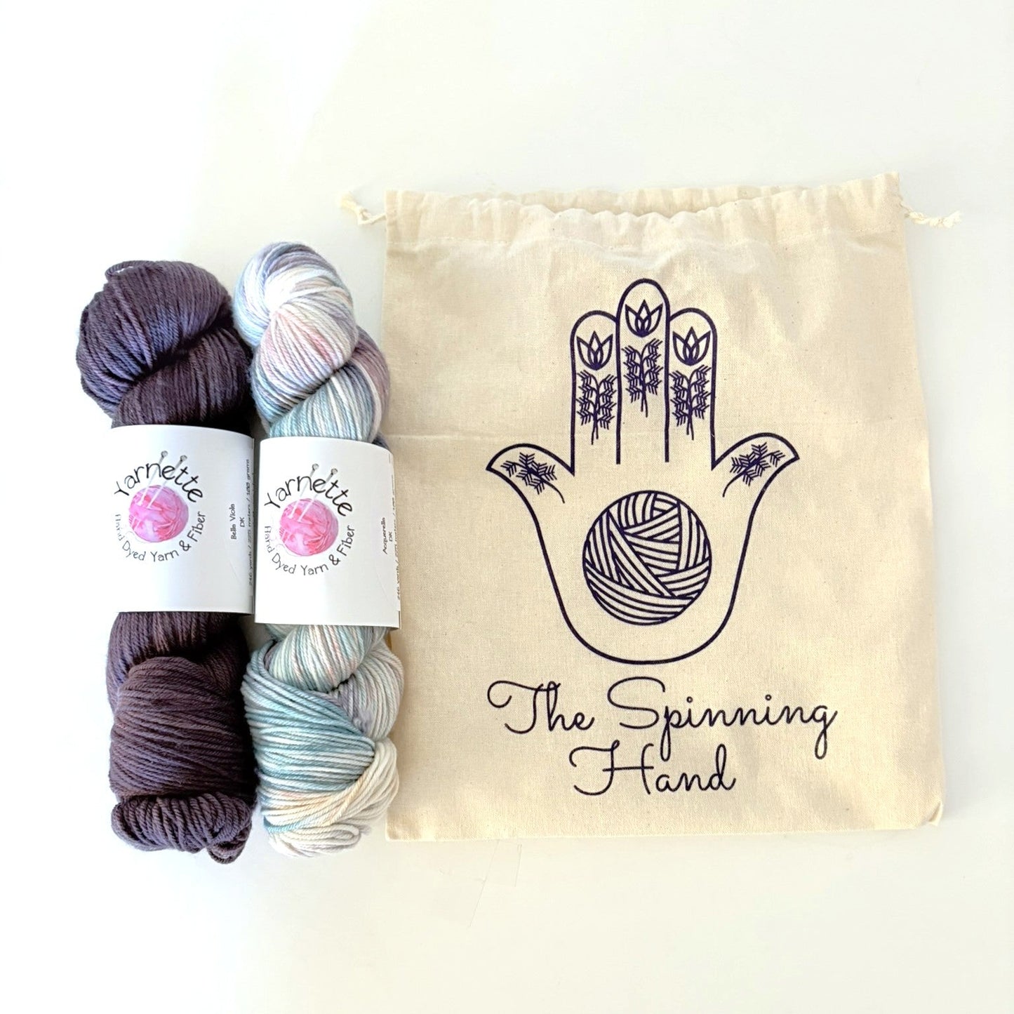 Quarterly Hand Dyed Yarn Knitting Kit Subscription - thespinninghand