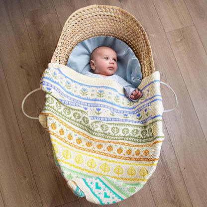 Spring Blanket KAL - Organic Cotton, Intermediate Level - thespinninghand