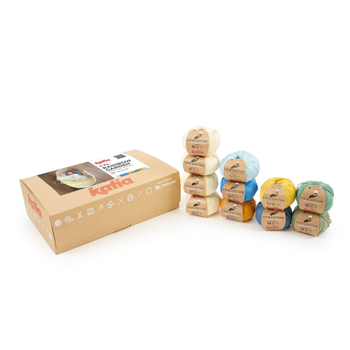 Spring Blanket KAL - Organic Cotton, Intermediate Level - thespinninghand