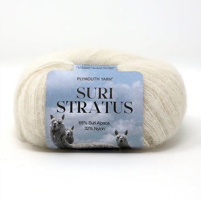 Suri Stratus - Alpaca Nylon Yarn, fuzzy sweater yarn - thespinninghand
