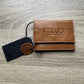 Tapestry needle case - handcrafted leather storage from MUUD - thespinninghand