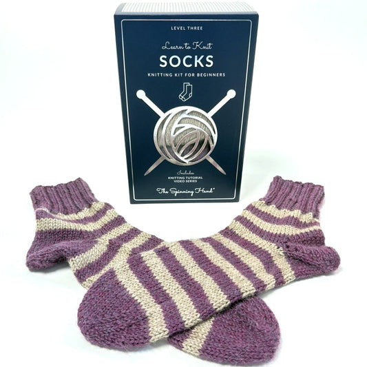 The Joy of Socks Knitting Kit - Pure Alpaca Yarn - thespinninghand