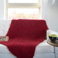 The Ultimate Cozy Cashmere Blanket Knitting Kit - thespinninghand