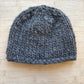 Wool Hat - dark gray - adult size - thespinninghand