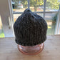 Wool Hat - dark gray - adult size - thespinninghand