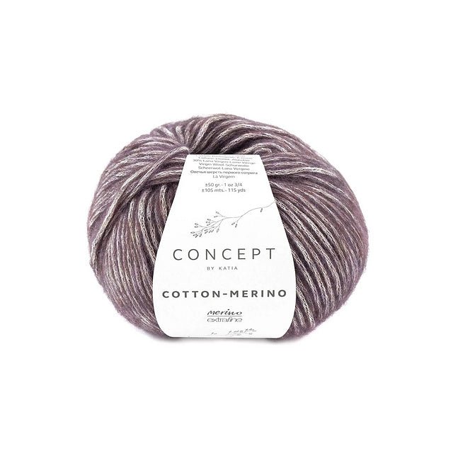 Cotton Merino Worsted Weight Yarn - Concept by Katia - thespinninghand