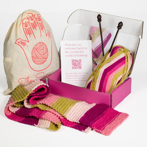 Learn to Knit Kit for Beginner Knitters | Bestselling Knitting Gift - thespinninghand