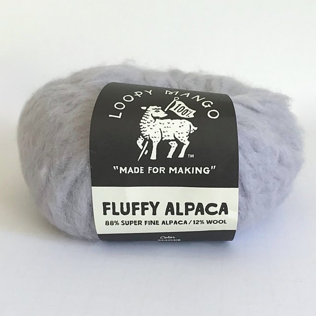 Loopy Mango Fluffy Alpaca - thespinninghand