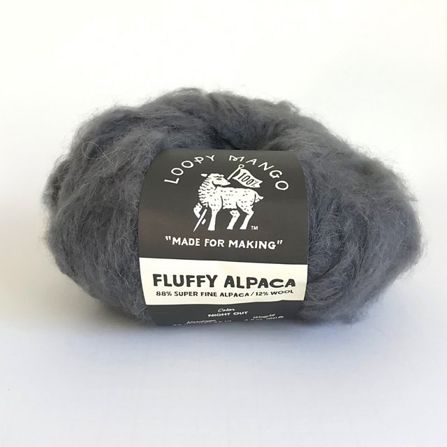 Loopy Mango Fluffy Alpaca - thespinninghand