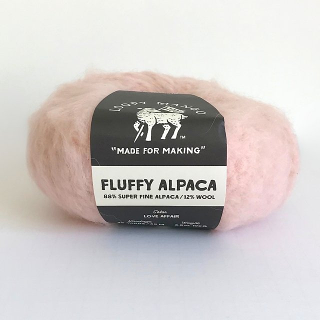 Loopy Mango Fluffy Alpaca - thespinninghand