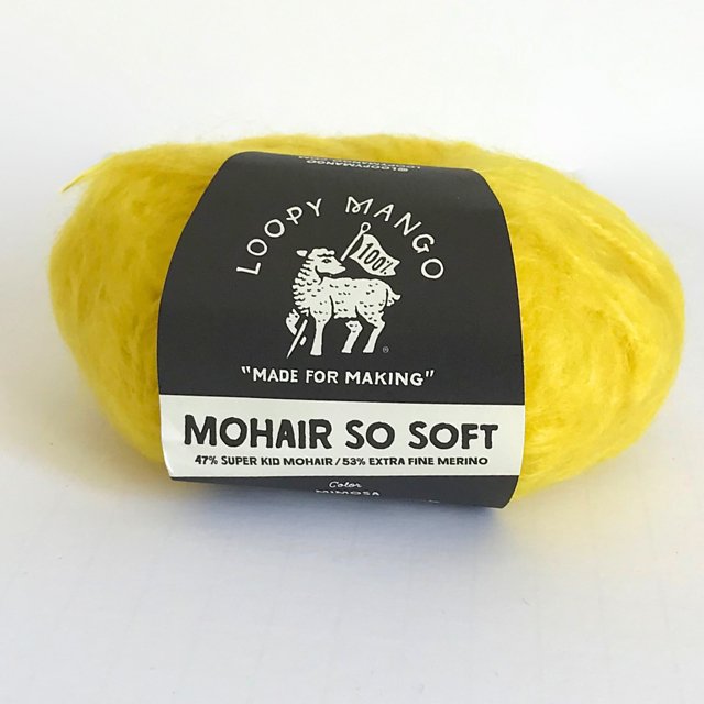 Loopy Mango Mohair So Soft - thespinninghand