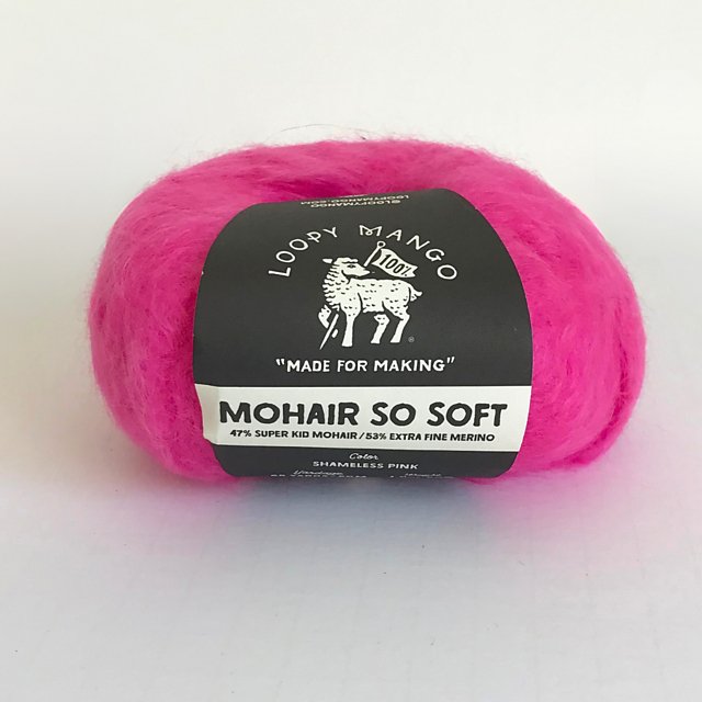 Loopy Mango Mohair So Soft - thespinninghand