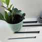 Lykke Single Point Knitting Needles - Driftwood or Indigo - 10 inches long - full size range - thespinninghand