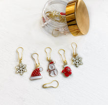Load image into Gallery viewer, Removable Stitch Marker Sets from Pinecones and Purls - thespinninghand
