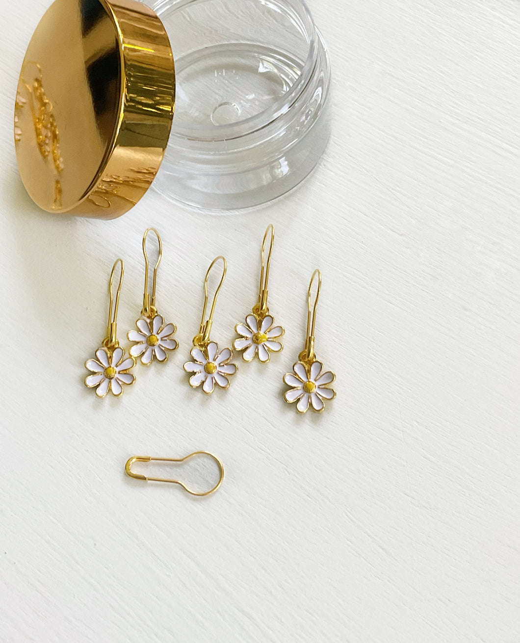 Removable Stitch Marker Sets from Pinecones and Purls - thespinninghand