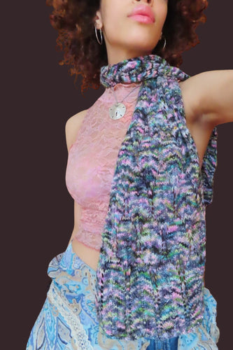 Return of the Electric Faerie Scarf Knitting Pattern - thespinninghand