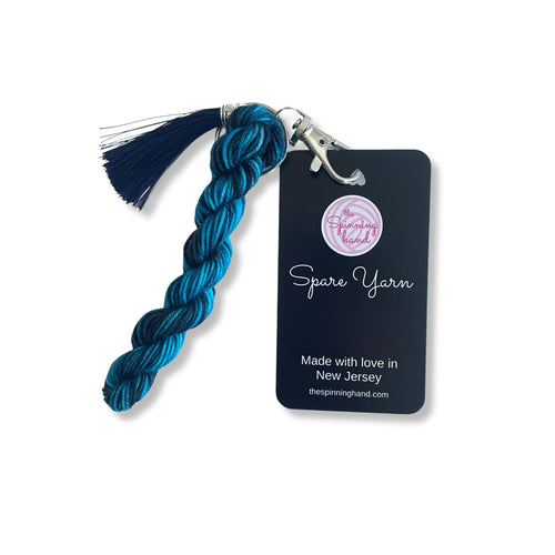 Spare Yarn Keychain | Stocking Stuffer for Knitters and Crocheters - thespinninghand
